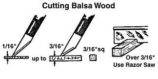 Balsa Wood Weight Chart